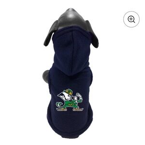 Notre Dame Dog Polar Fleece Jacket NWT